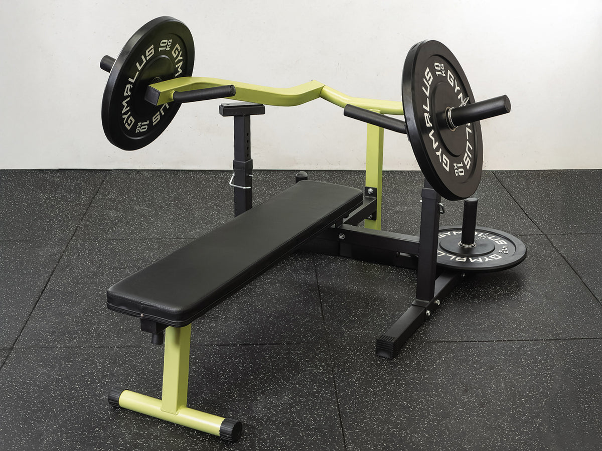 Chest Press Bench, Adjustable Flat Incline Bench Press with Independent Converging Arms, Chest Press Machine