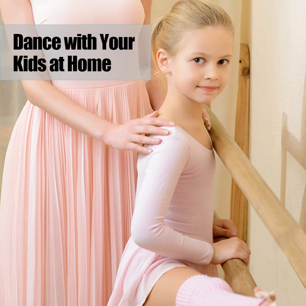 Double Ballet Barre Portable Ballet Barre - Folds Flat, Portable, Home Fitness Exercise Barre