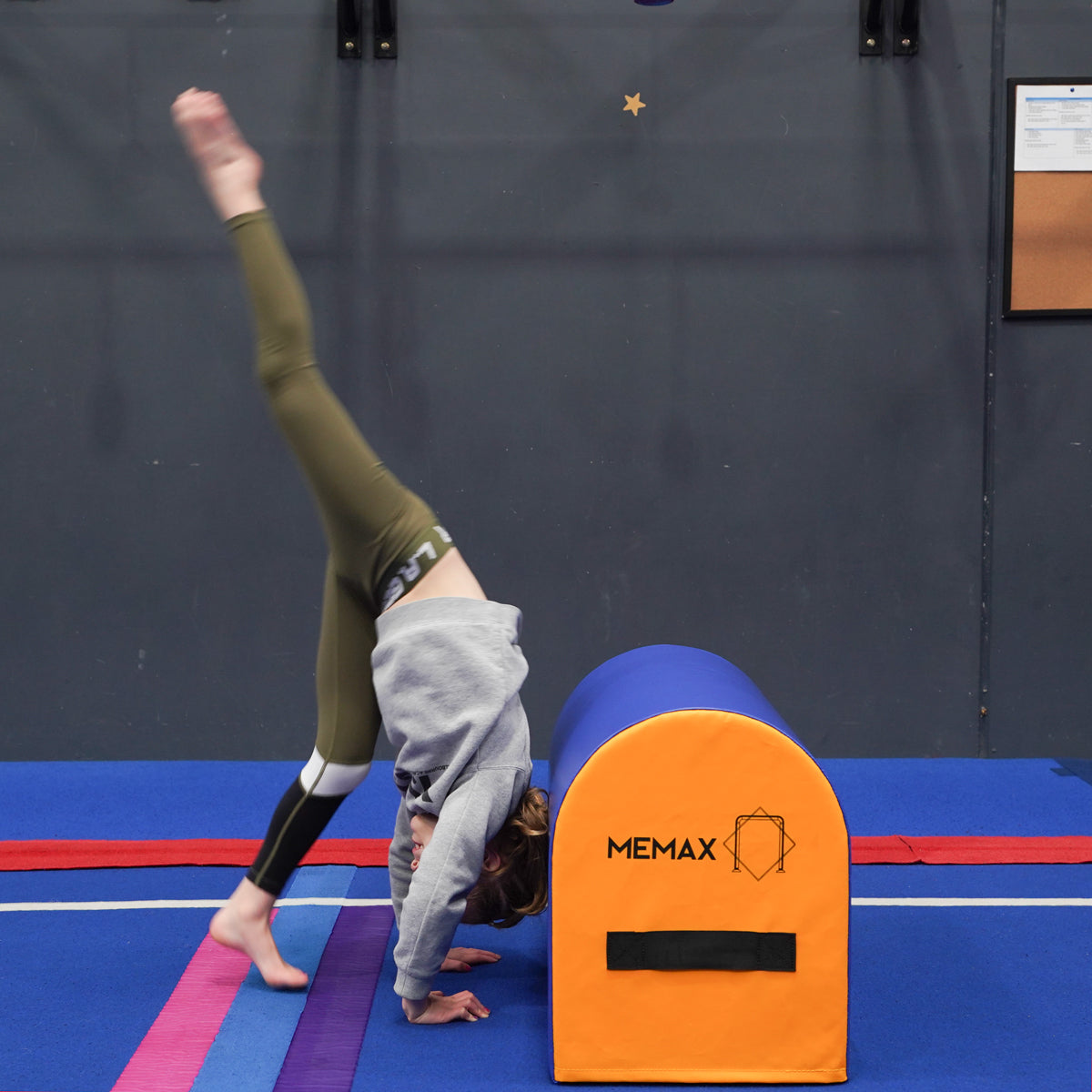 MEMAX Gymnastic Mailbox Trainer Tumbling Training Aid