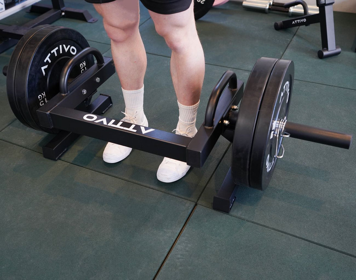 ATTIVO Farmer's Walk, Neutral Grip Strongman Carry, Rated 200kg Capacity, Strength Training Workout