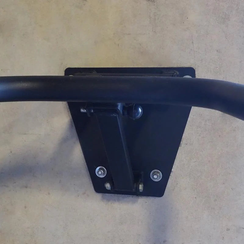 ATTIVO Foldable Wall Mount Dip Station Bars to Save Space in Home Gym