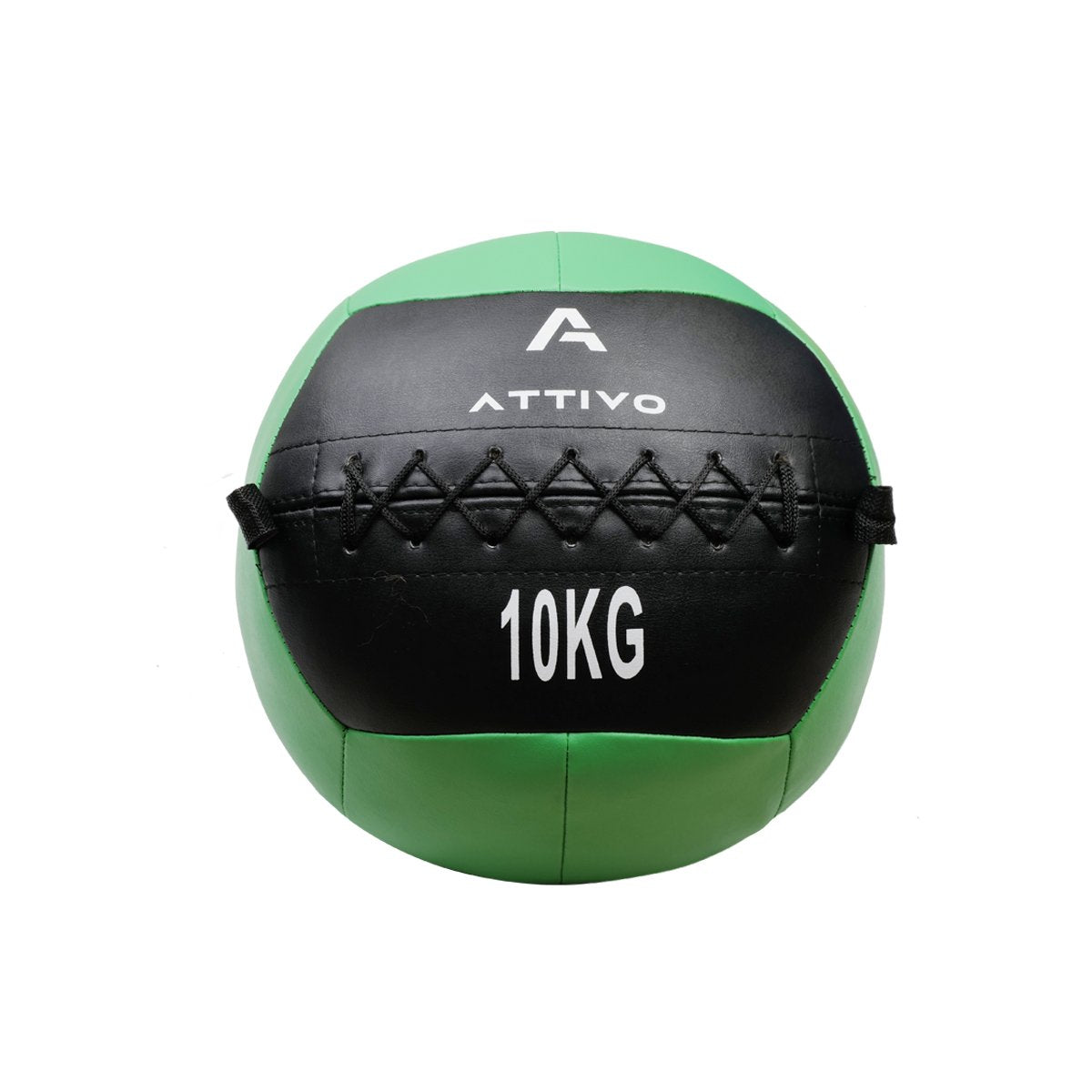 ATTIVO Soft Wall Ball - Medicine Slam Ball for Slamming, Bouncing, Throwing - Exercise Ball for Conditioning Workout, Plyometrics, Cross Training - 10KG