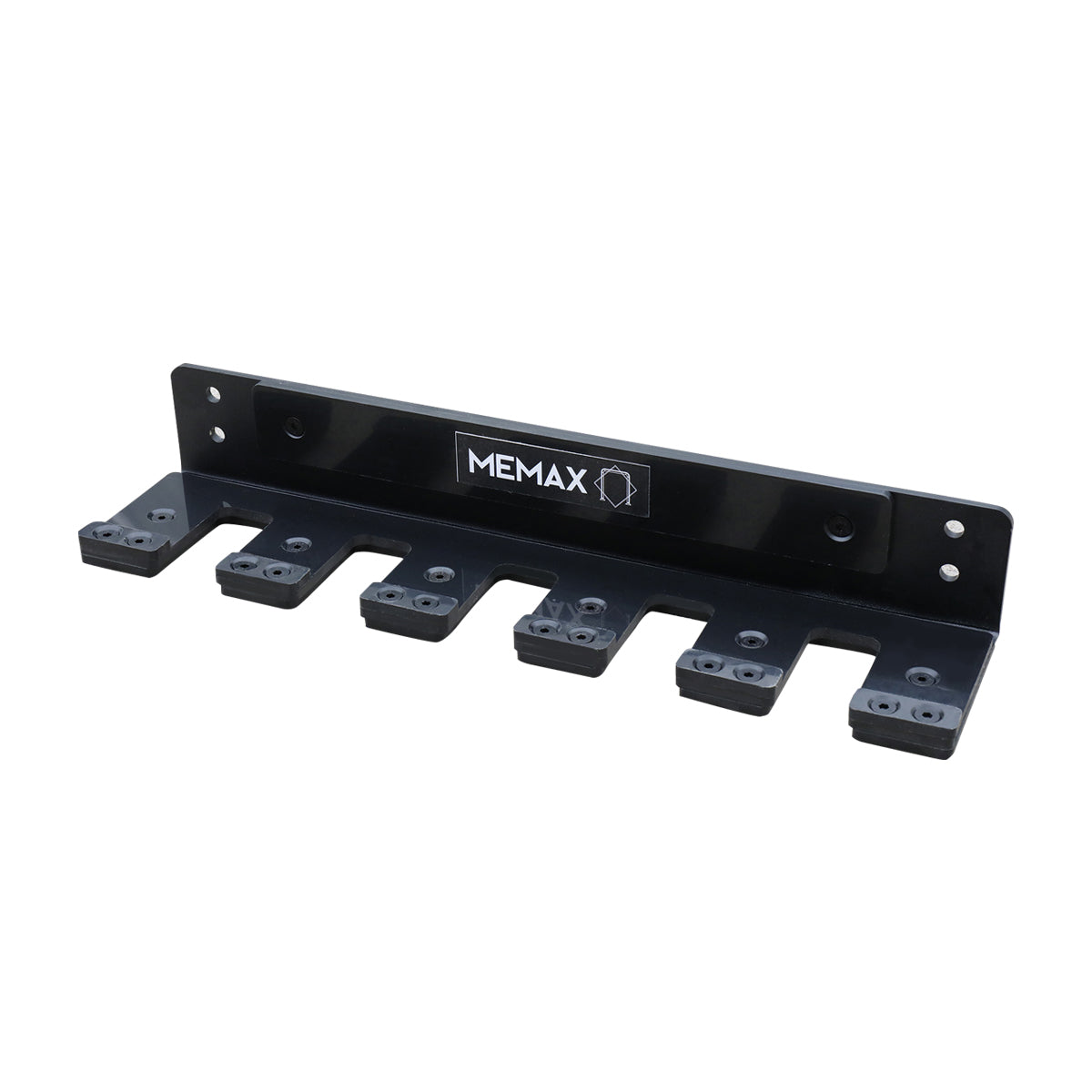 Vertical Wall Mounted Barbell Holder - 5 Bars Hanger - Barbells Storage Rack, Weight Bar Holder, Garage Gym Bar Wall Rack