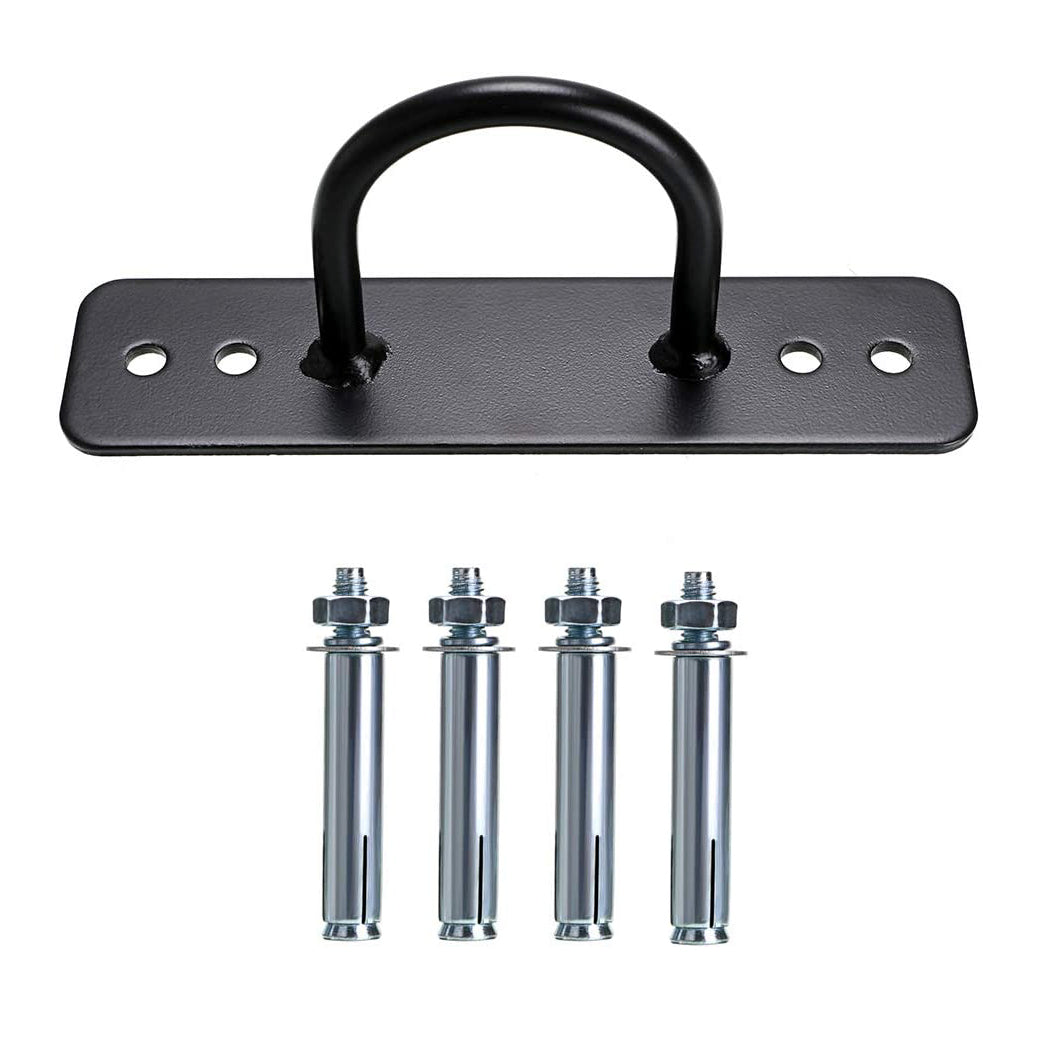 Wall or Ceiling Mount Anchor Bracket Hook for Battle Rope Suspension Straps Crossfit