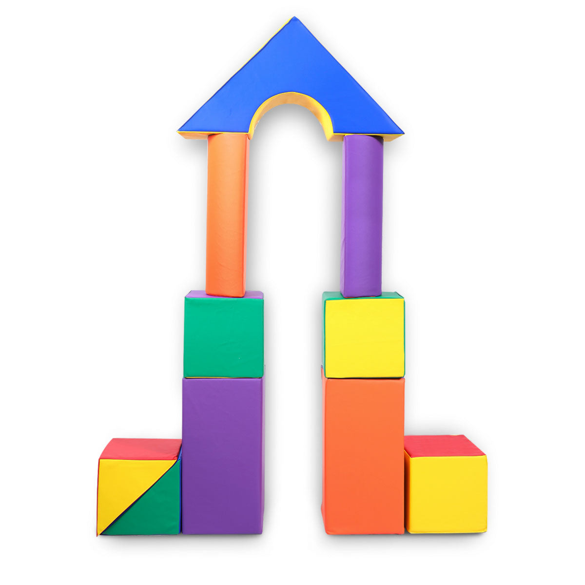 Baby Toddler Large Soft Foam Building Block Indoor Foam Castle Playset 11pcs Size L