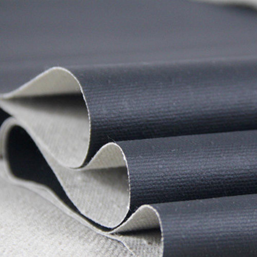 13.4oz Black Primed Artist Canvas Roll 1.7m Wide - Medium Texture, Cotton Duck