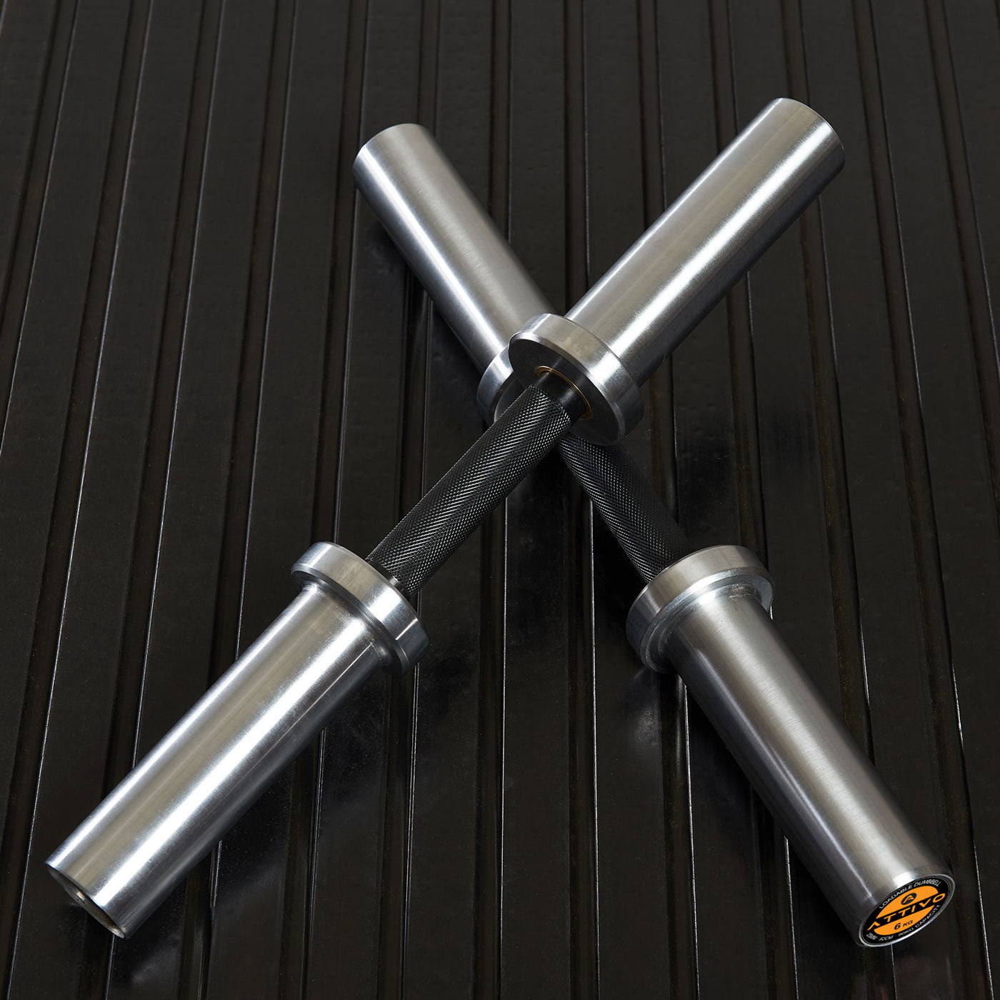 ATTIVO Loadable Dumbbell – Pair (51.5cm) Adjustable Dumbbell Set