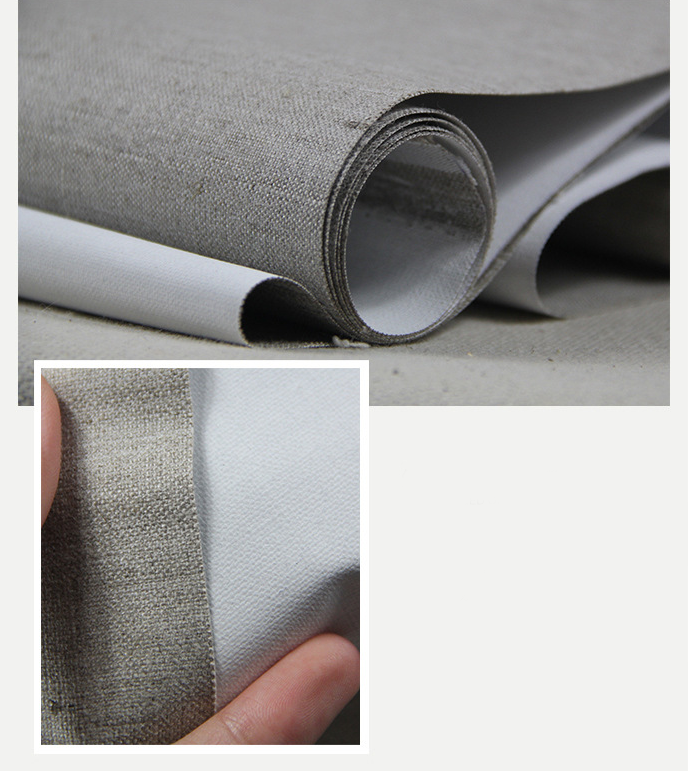 13oz Triple Primed Artist Canvas Roll 1.6m Wide - Fine Texture, Pure Linen