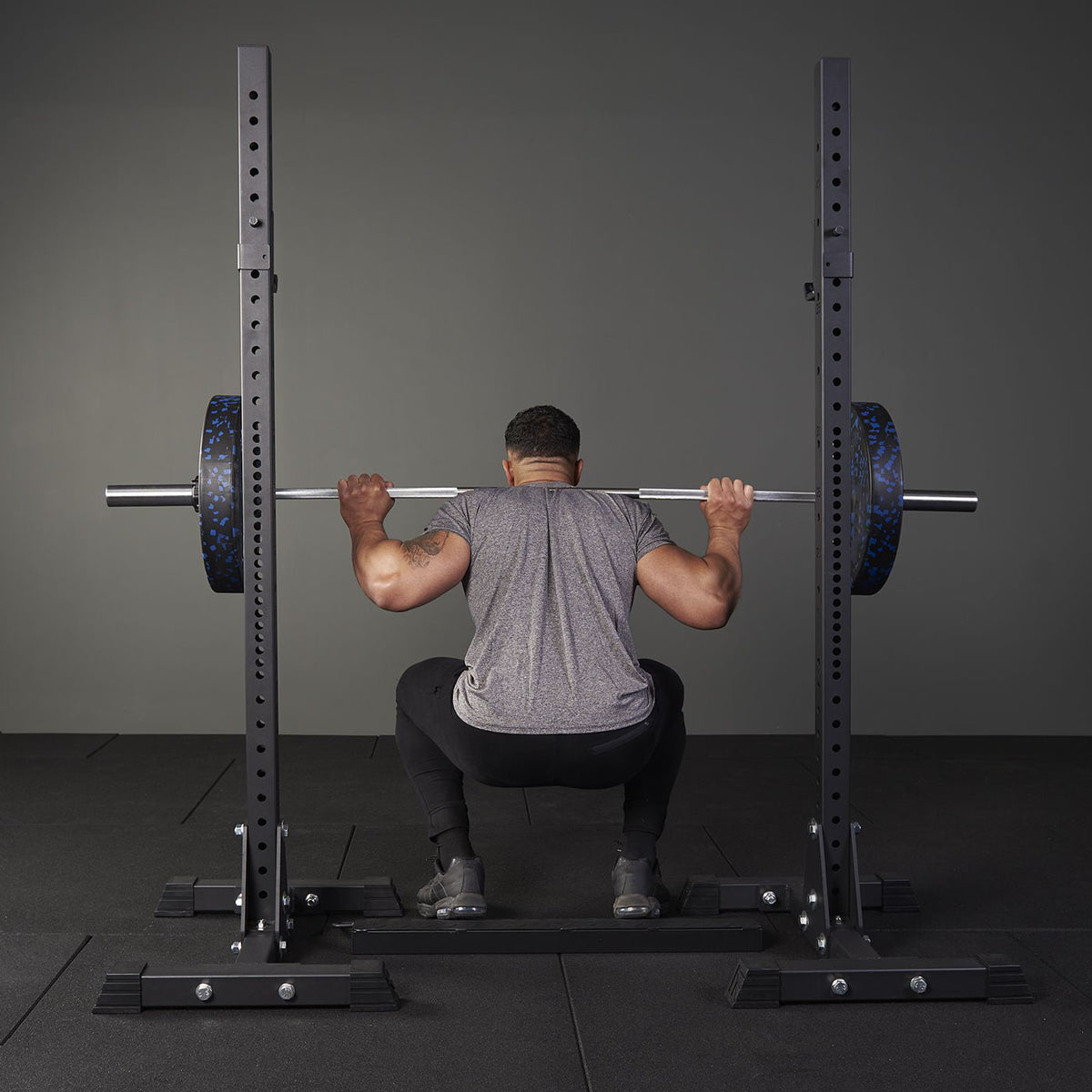 ATTIVO Squat Wedge Ramp for Weightlift and Deadlift,Non-Slip Solid Steel Squat Ramp,Heavy-Duty Squat Platform for Heel Elevated Squats and Calf Raises