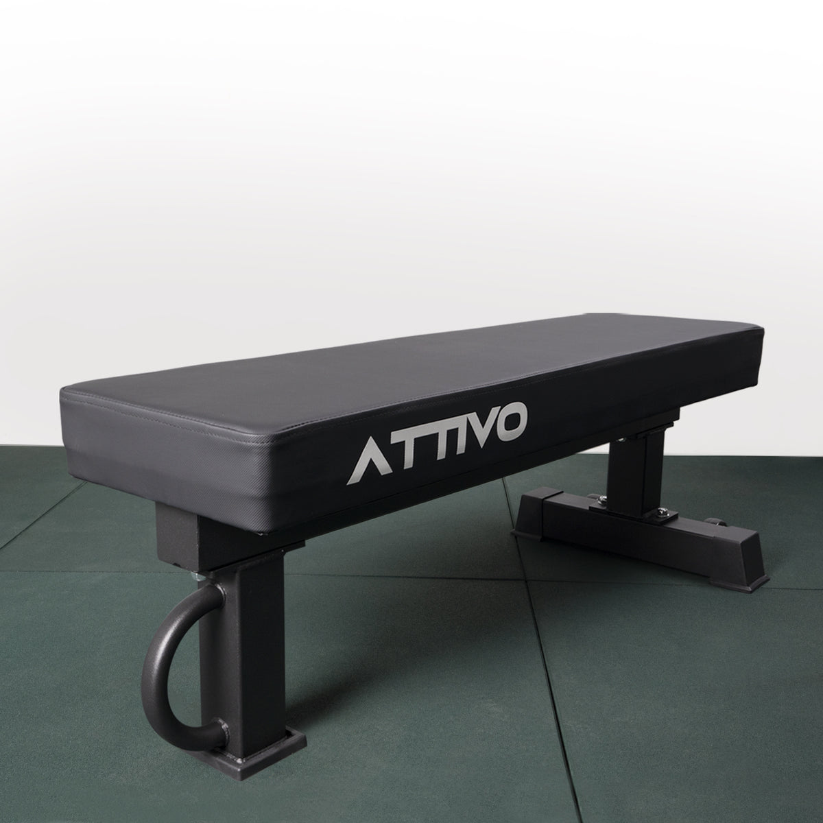 ATTIVO Competition Flat Workout Bench, Rated 460KG, Weight Training Utility Bench