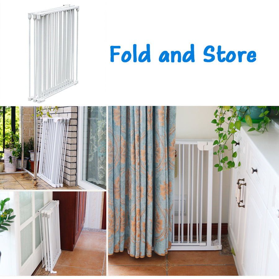 3-In-1 Super Wide Adjustable Baby Safety Gate and Play Yard Pet Playpen - Multiple Size