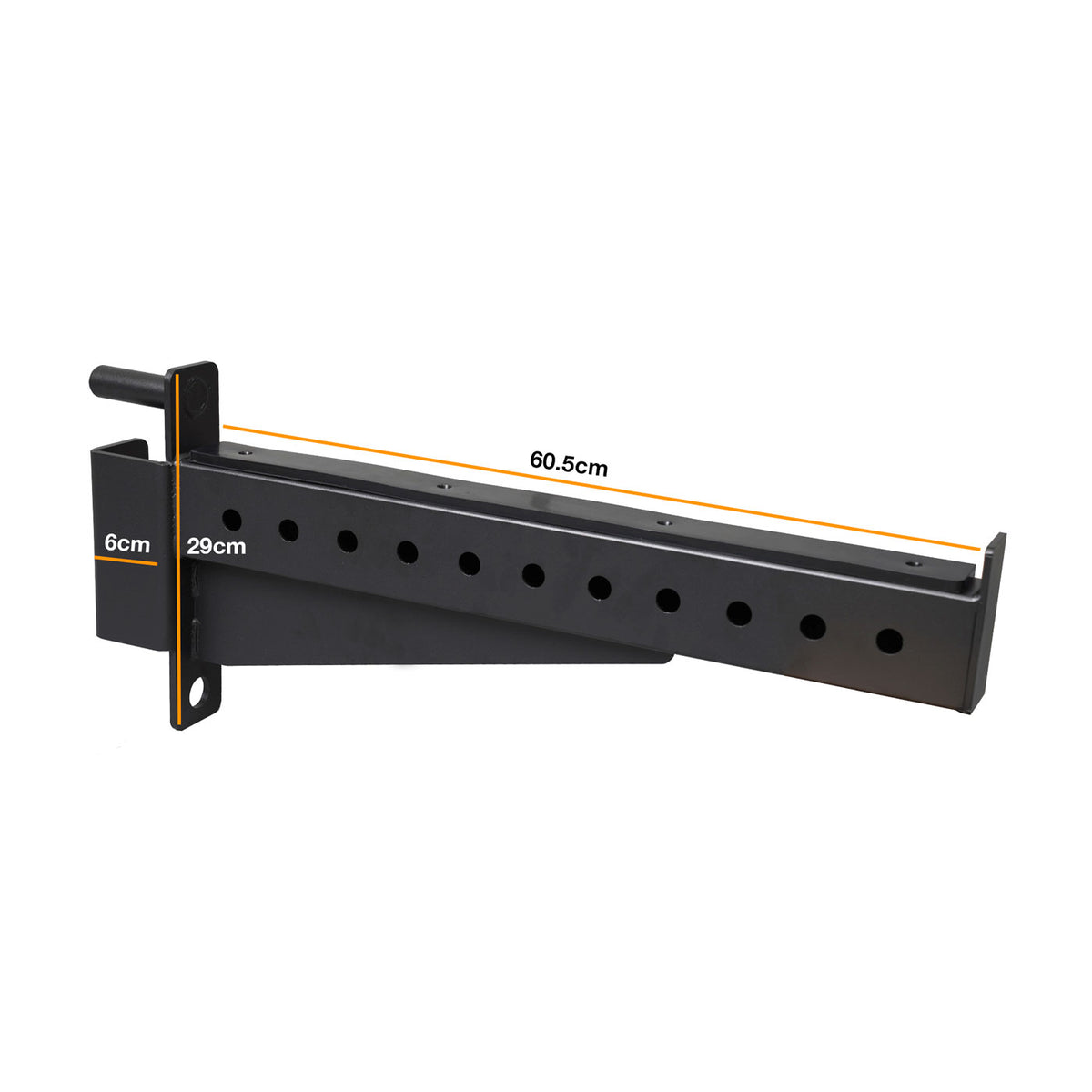 Power Rack Safety Spotter Arms for 60x60mm uprights