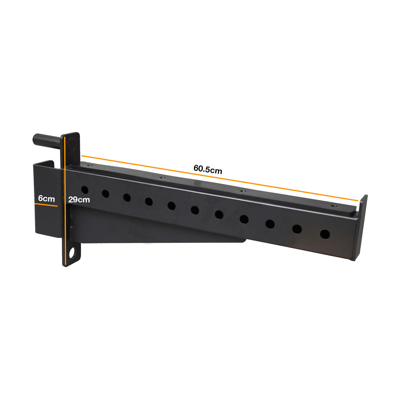 Power Rack Safety Spotter Arms for 60x60mm uprights