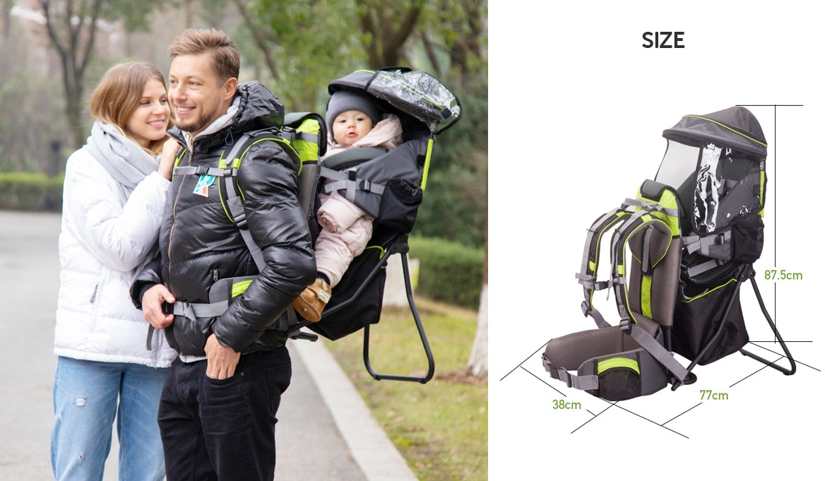 Baby Backpack Hiking Child Carrier Lightweight Hiking Camping Child Carrier Backpack