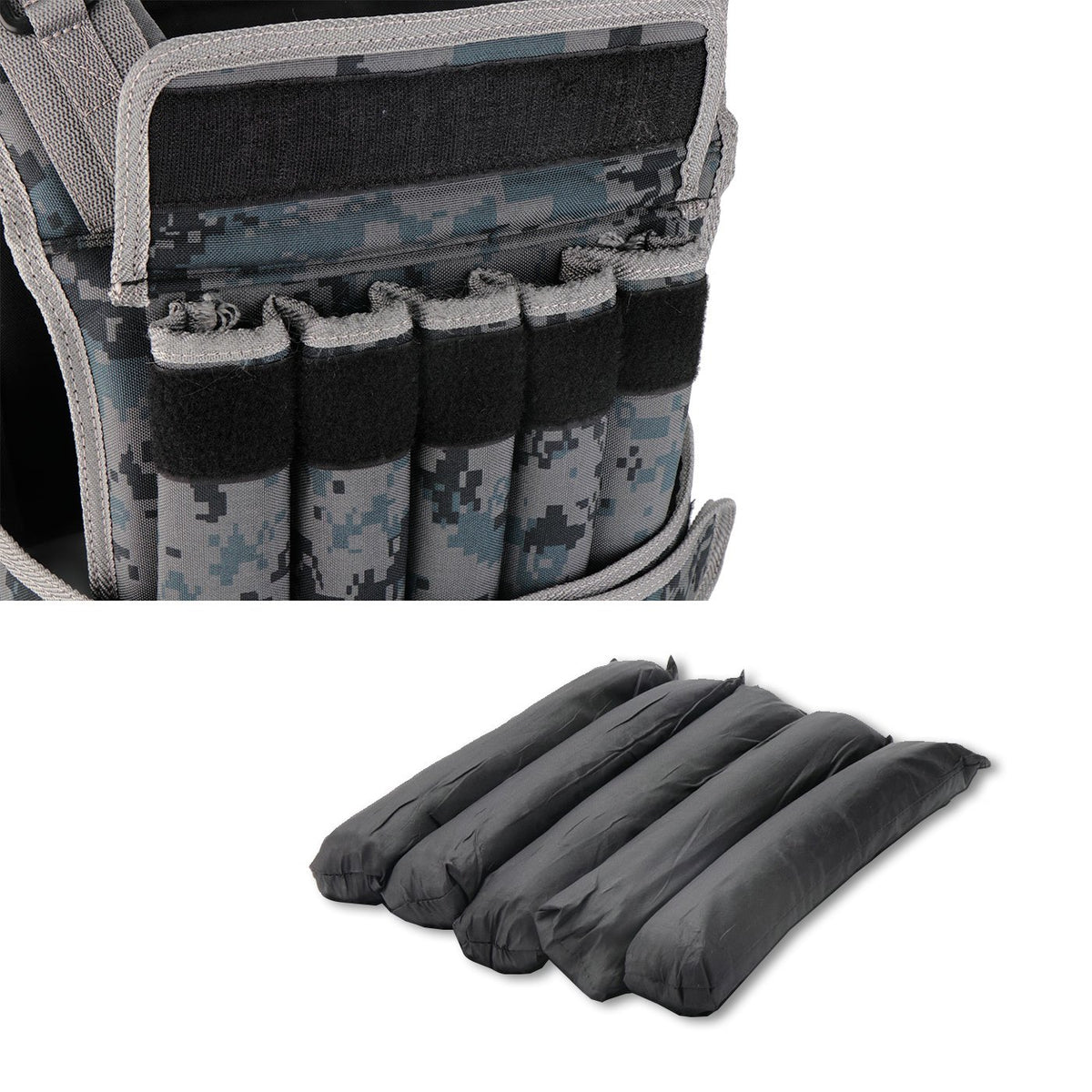 ATTIVO Adjustable Elite Weighted Vest - 20kg