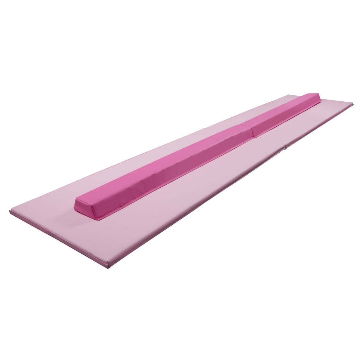 3 Piece Gymnastics Starter Combo - Foldable Balance Beam and 2 x Cartwheel Mats