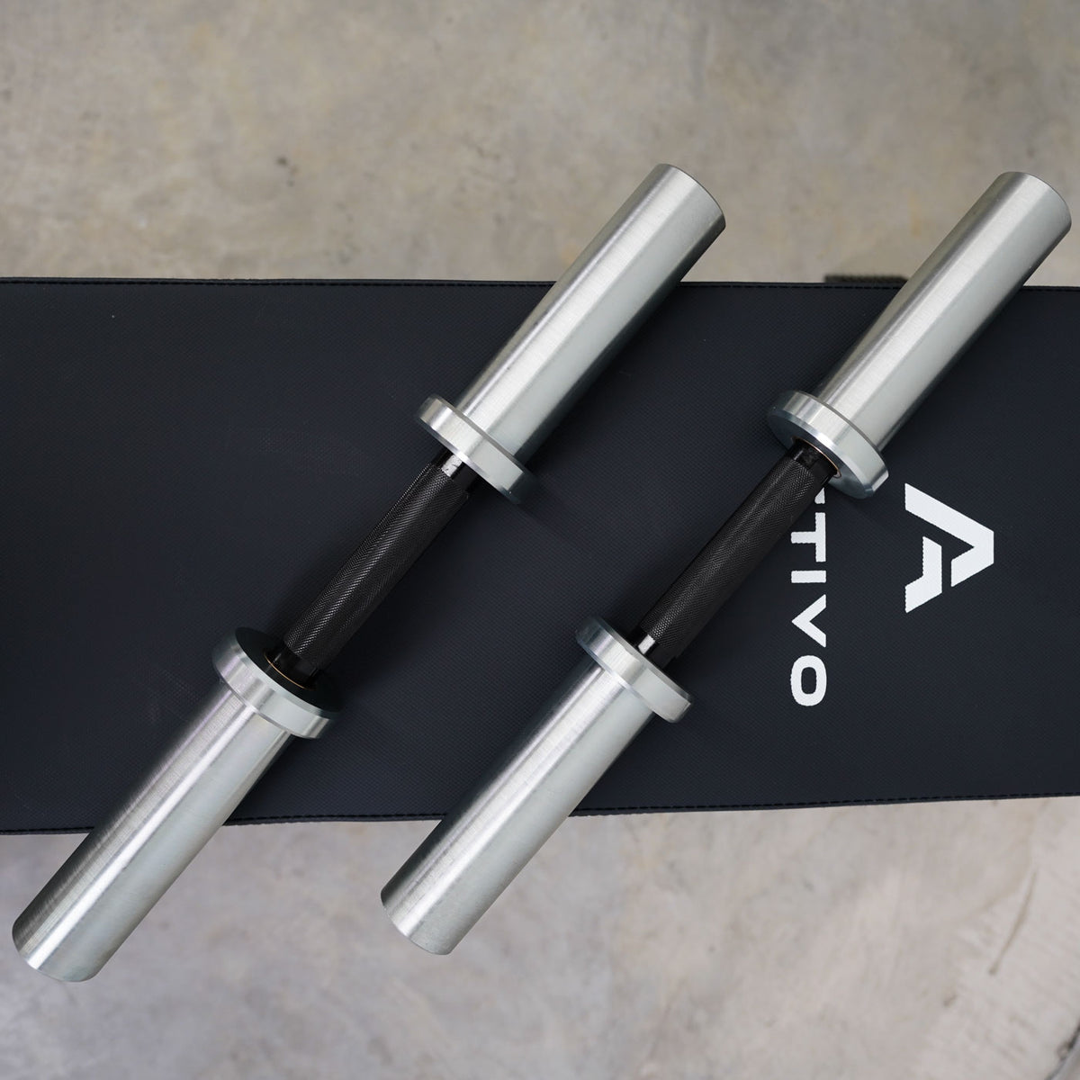 ATTIVO Loadable Dumbbell – Pair (51.5cm) Adjustable Dumbbell Set