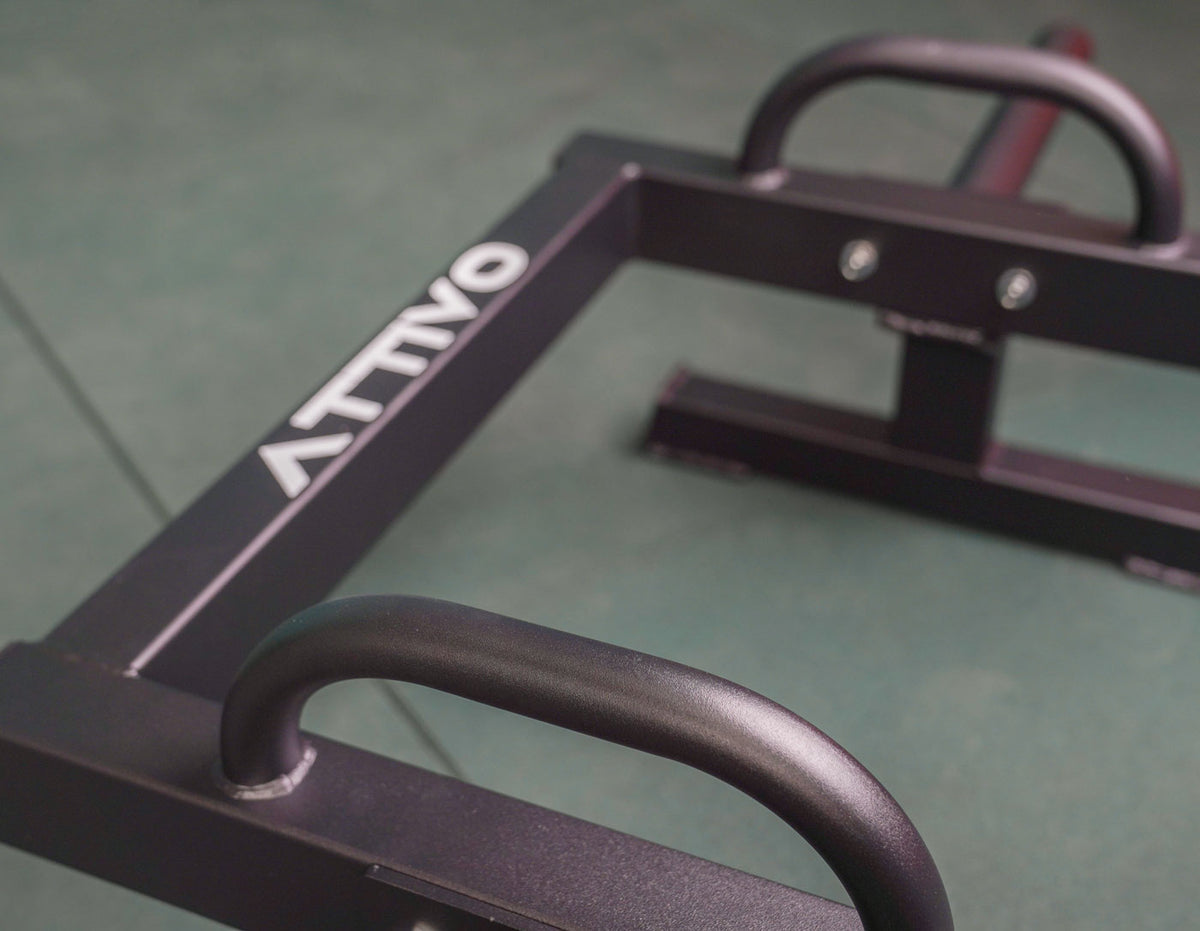 ATTIVO Farmer's Walk, Neutral Grip Strongman Carry, Rated 200kg Capacity, Strength Training Workout