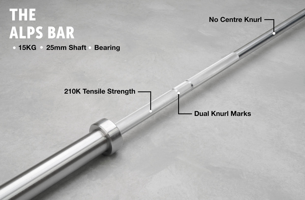 Olympic Bar for Weightlifting and Weight Training for Women - 201CM, 15KG