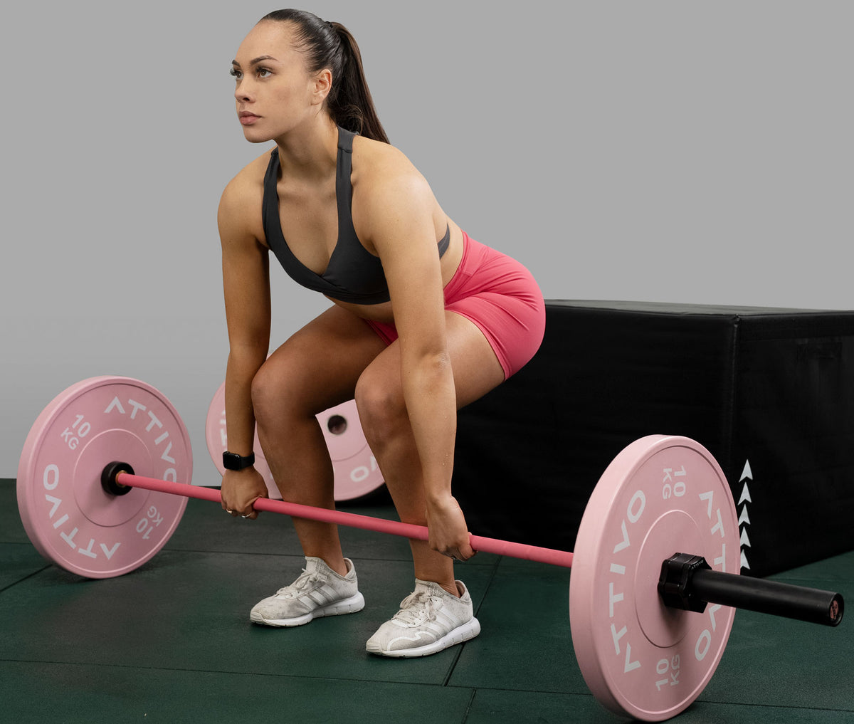 15kg Women Coloured Cerakote Barbells. Rated 450kg for Weightlifting, Powerlifting and Crossfit