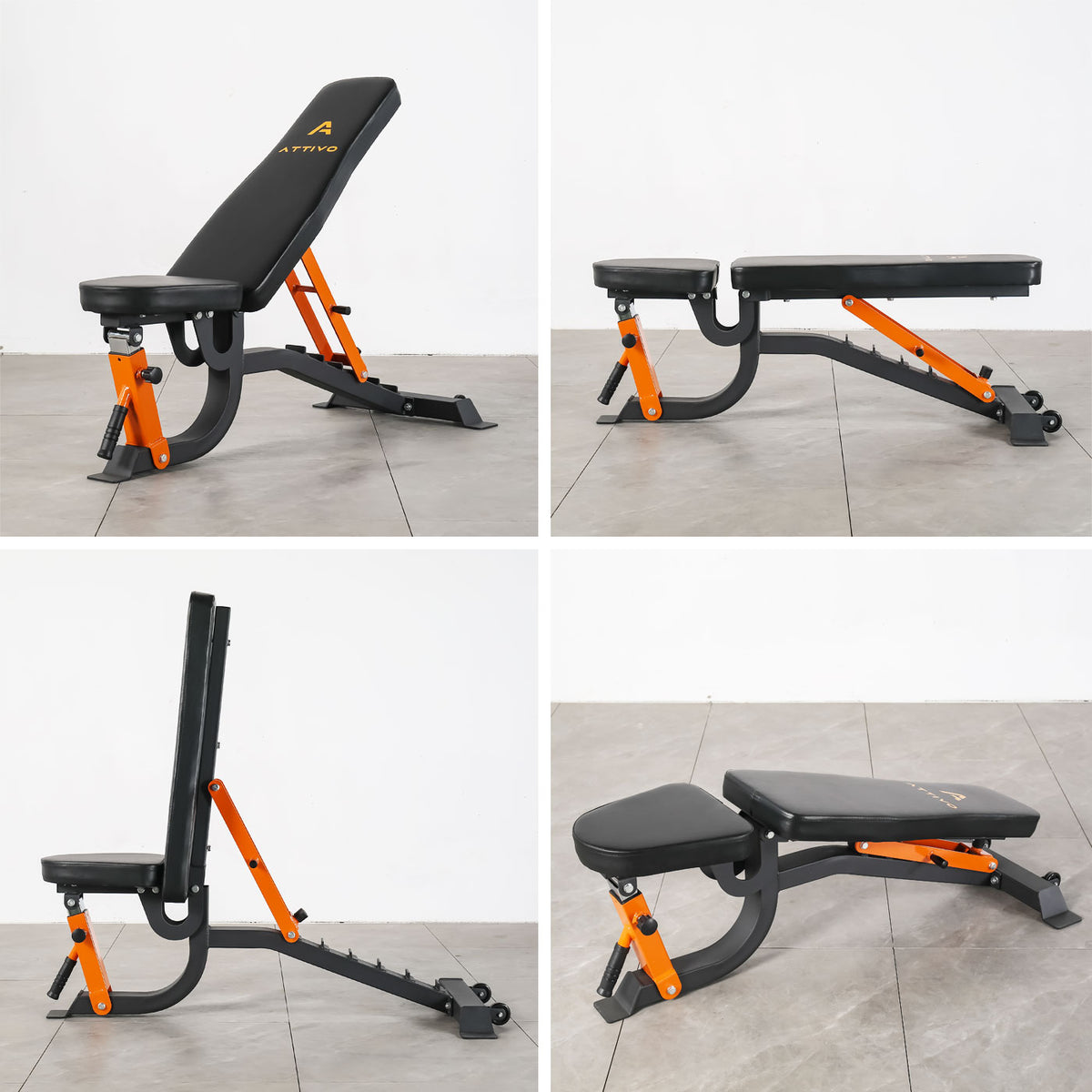 ATTIVO L2 Adjustable Weight Bench Semi-Commercial