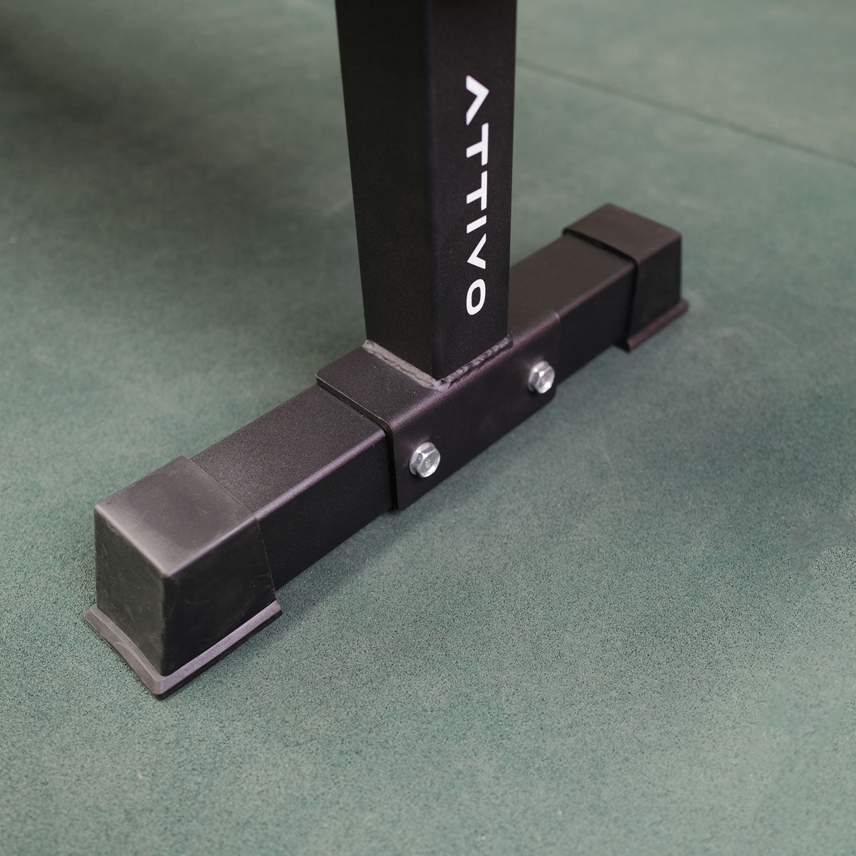 ATTIVO Deluxe Versatile Rated 300KG Flat Utility Workout Bench Station for Home Gym Weightlifting and Strength Training