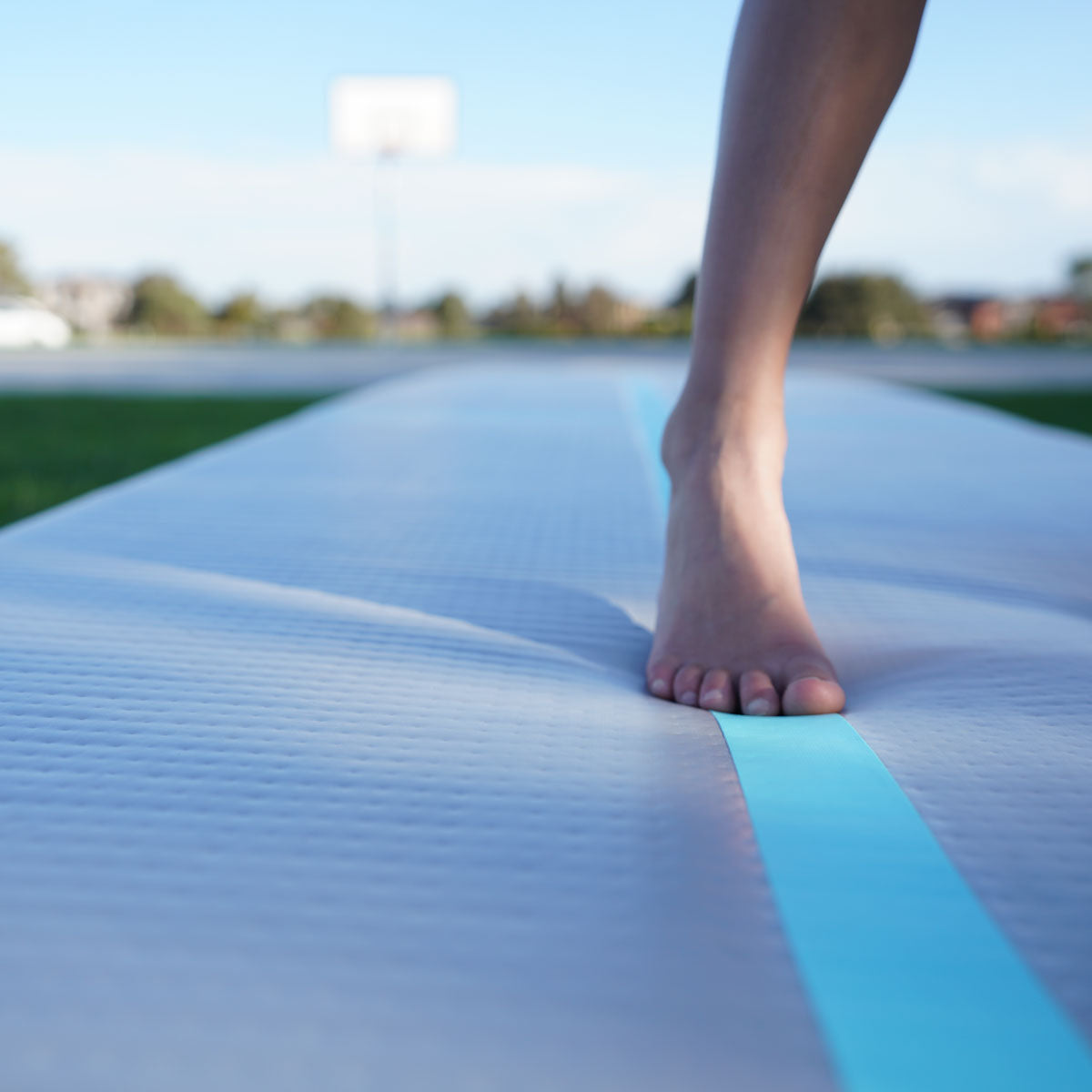 Super Large Air Track 2M Wide Inflatable Tumbling Mat with Pump - 3mx2mx20cm