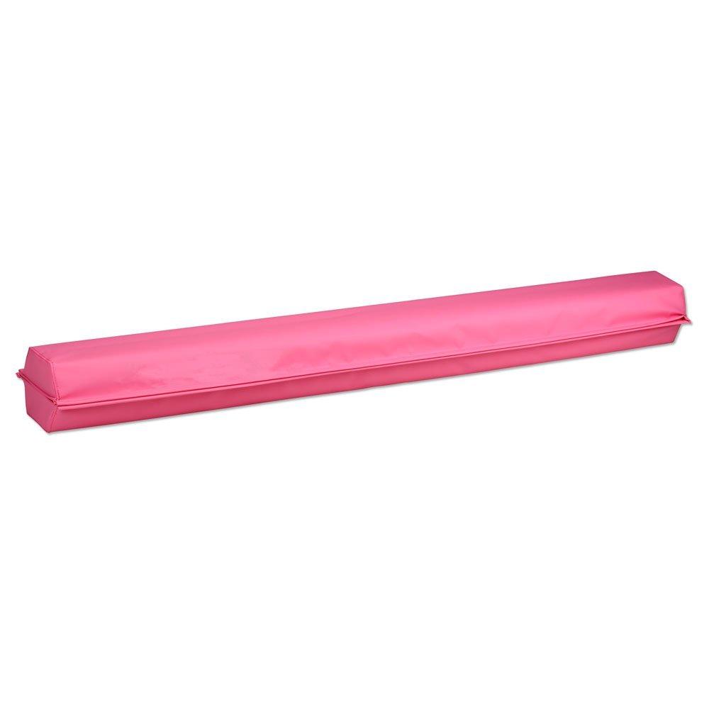 Starter Folding Gymnastics Balance Beam Practice Safe Balance Beam for Kids - Pink