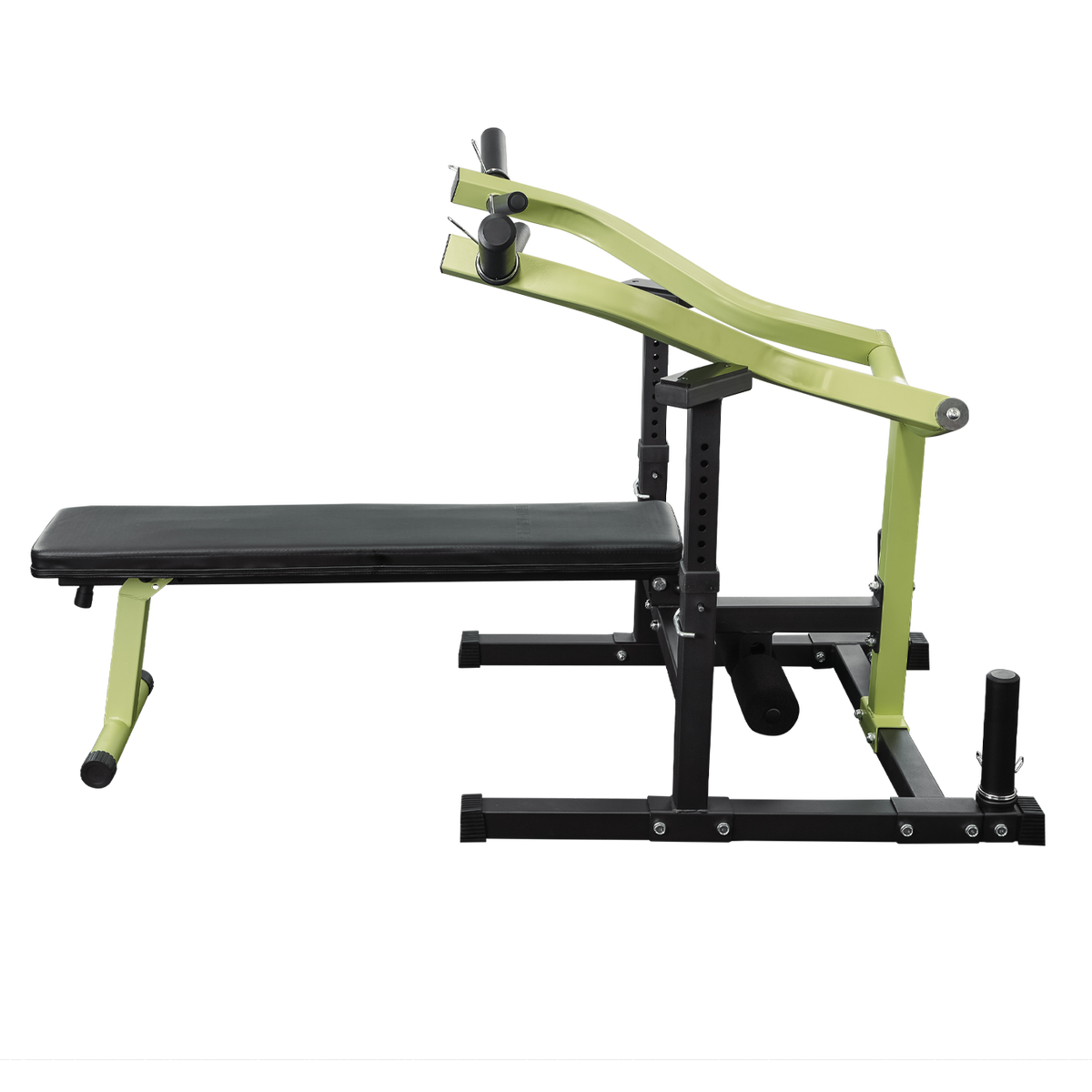 Chest Press Bench, Adjustable Flat Incline Bench Press with Independent Converging Arms, Chest Press Machine