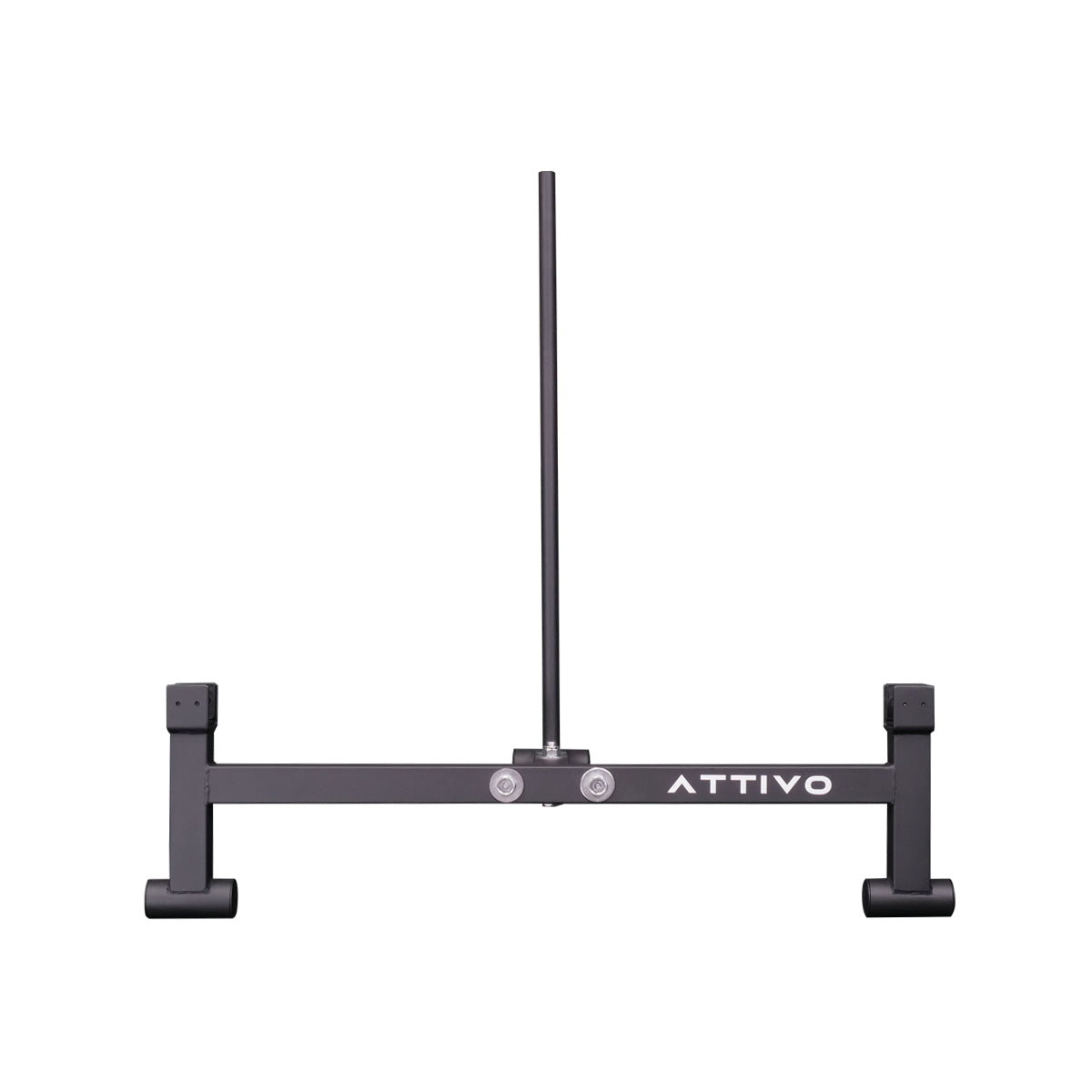 ATTIVO Full Deadlift Barbell Jack Stand, 300kg Capacity, Elevated Lift for Easy Loading and Unloading Barbell Weight Plates, Weight Training, Deadlift Exercises, Powerlifting, Home Gym