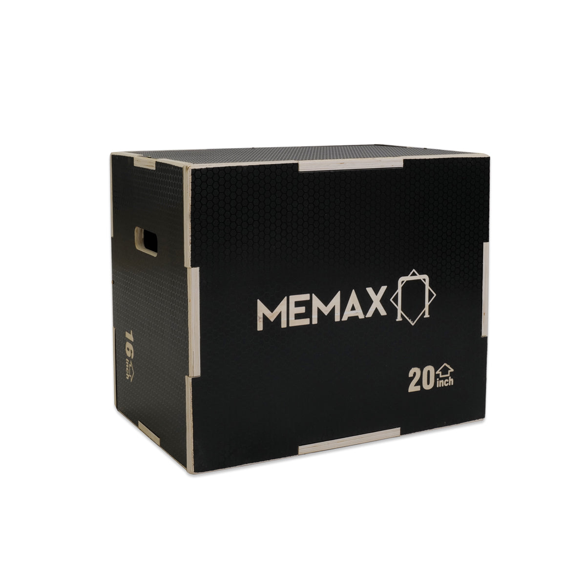 Anti-Slip Wood 3-in-1 Plyo Box - Ultra Fitness Gear Anti-Slip Wood Plyo Box for Jump, MMA Training, Plyometrics (Sizes: S, M, L)