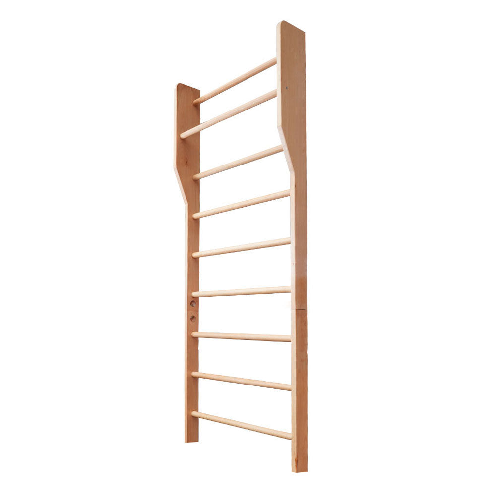 Gymnastics Wooden Swedish Ladder Wall Stall Bar AUCHOICE