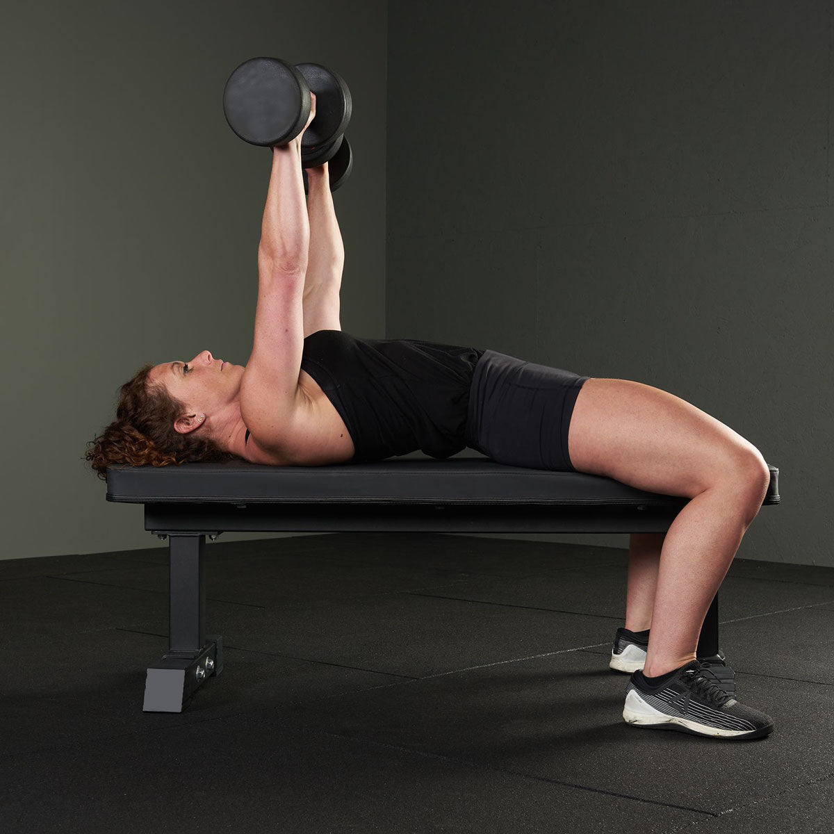 ATTIVO Deluxe Versatile Rated 300KG Flat Utility Workout Bench Station for Home Gym Weightlifting and Strength Training