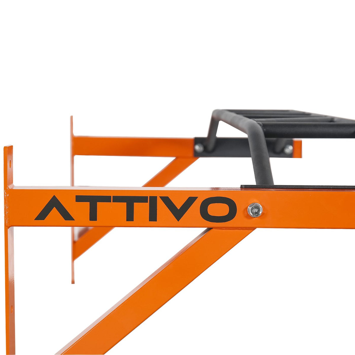 ATTIVO Pull Up Bar Wall Mounted Chin Up Bar Wall Mount Multifunctional Pull Up Bar for Indoor Home Gym Workout,Power Tower Set Training Equipment