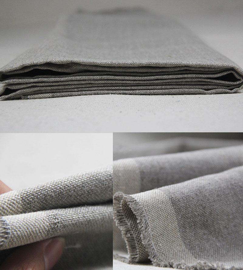 8oz Unprimed Artist Linen Flax Canvas (5M Linen, 220cm Wide, Medium Texture)