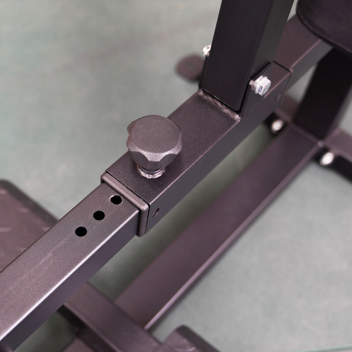 ATTIVO Seated Calf Raise, Weight Plate Loaded, Dual Olympic Weight Posts, Height Adjustable Thigh Pad, Lower Body Specialty Machine, Leg Day Machine