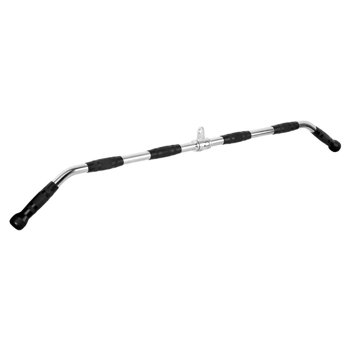 Lat Pull Down Bar Attachment with Rubber Grips 120CM