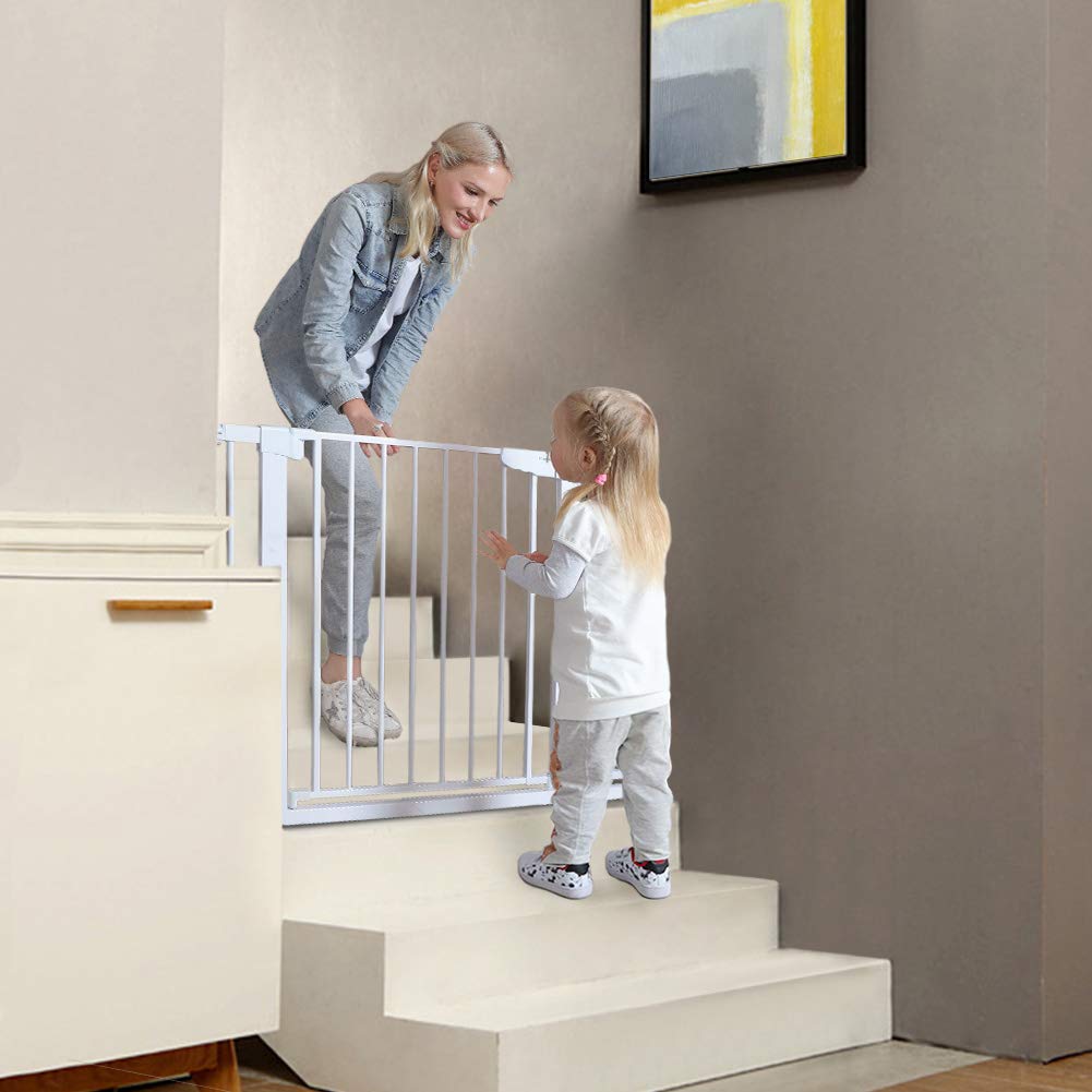 76cm Tall Baby and Pet Security Gate - Fits Opening 67-75cm76cm Tall Baby and Pet Security Gate