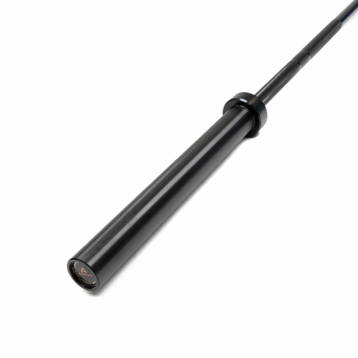 20kg Olympic Barbell Black Zinc - Bushing