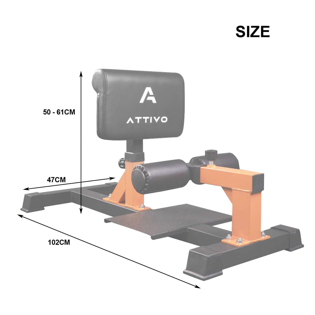 ATTIVO Sissy Squat Bench V2.0