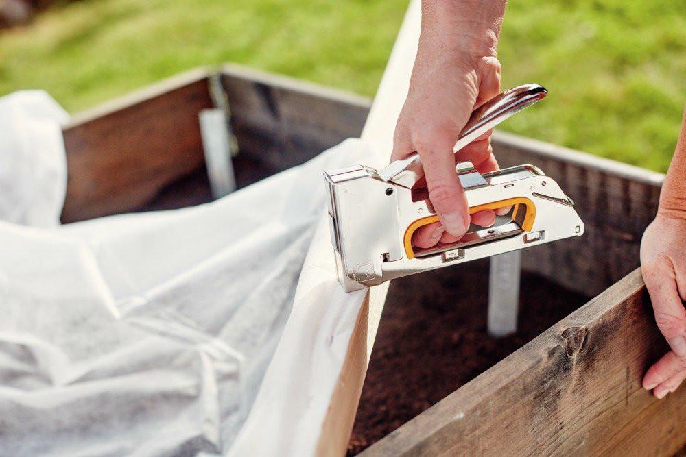 All Steel R23 Staple Gun with Anti-Jamming and Recoil Reduction Mechanism