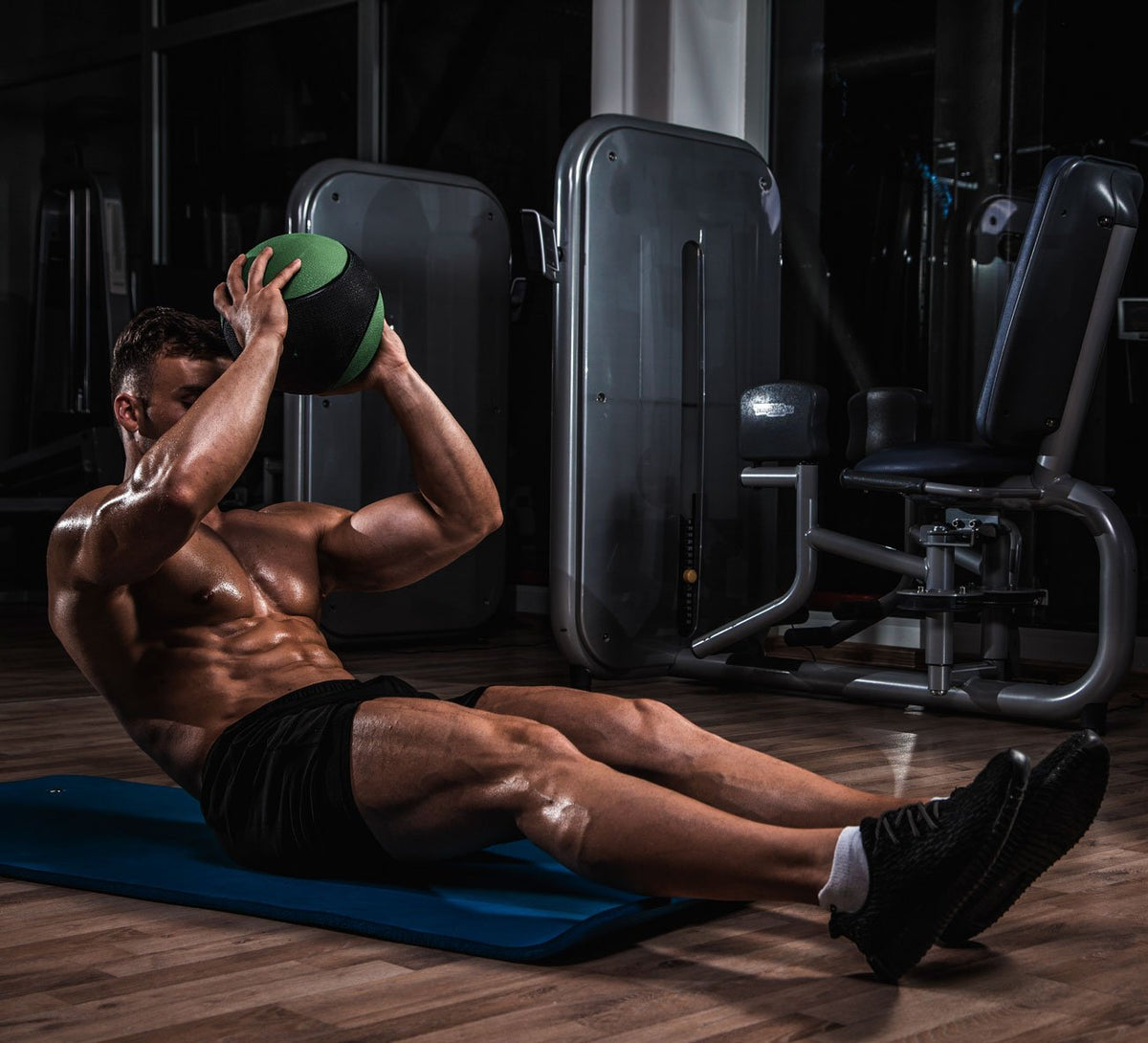 ATTIVO Medicine Ball for Workouts Exercise Balance Training Set of 5 Balls - 2kg 4kg 6kg 8kg 10kg